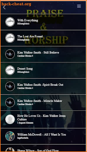 Praise and Worship Songs screenshot