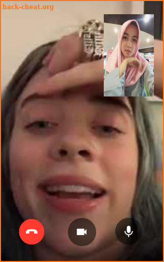 prank Billie Eilish Video Call l simulation screenshot