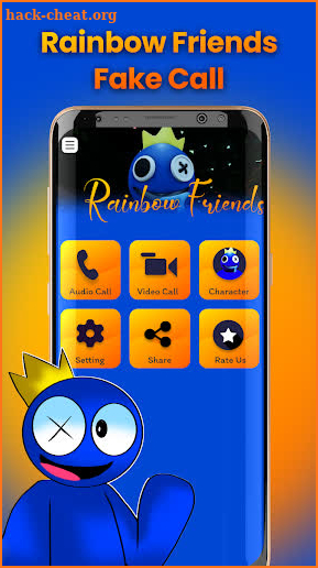 Prank Call for Rainbow Friends screenshot