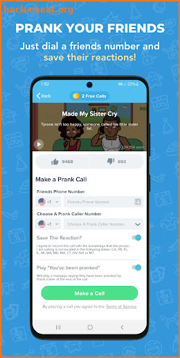 Prank Caller: Prank Calling screenshot