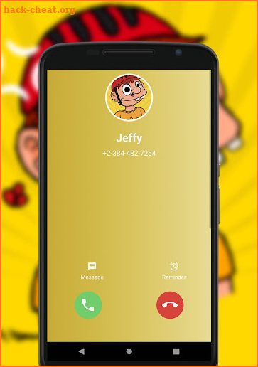 Prank - Chat Jeffy The Puppet Video Call 📱 screenshot