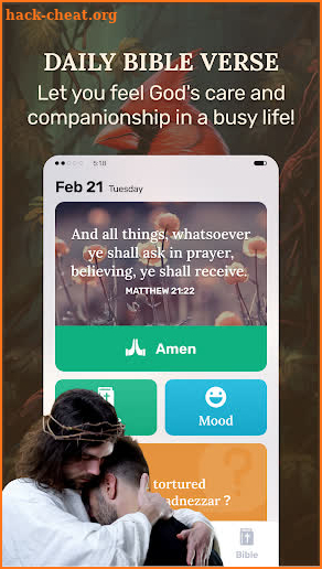 Pray Bible - Audio&Verse screenshot