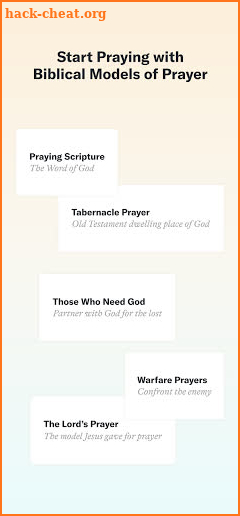 Pray First – Prayer Life Plans screenshot