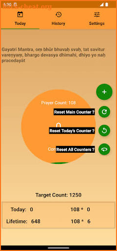 Prayer Counter (Pro) screenshot