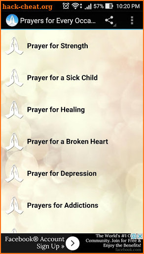 Prayers for Every Occasion screenshot