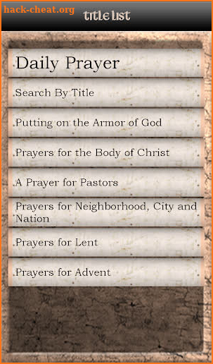 Praying the Word screenshot