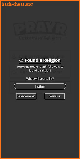 Prayr - God Simulator screenshot