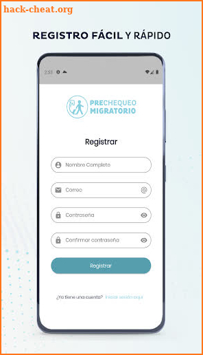 Prechequeo Migratorio screenshot