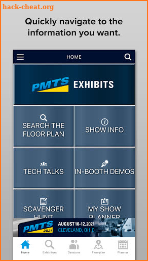 Precision Machining Technology Show 2021 screenshot