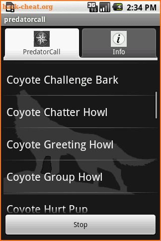 Predator Calls screenshot