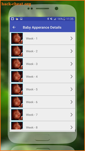 Pregnancy Health tips: Pregnancy week by week screenshot