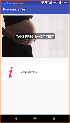 Pregnancy Test - Pregnancy Symptoms screenshot