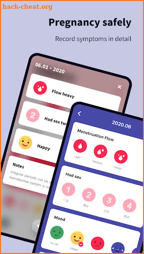 Pregnancy test&Ovulation tracker screenshot