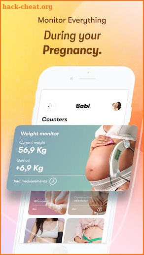 Pregnancy Tracker app for Baby screenshot