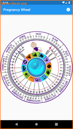 Pregnancy Wheel screenshot