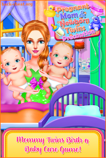 Pregnant Mom & Newborn Twins Maternity Precaution screenshot