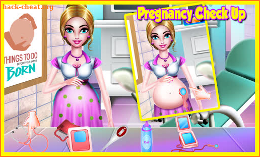 Pregnant Mommy Baby Caring screenshot