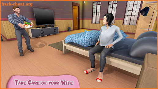 Pregnant Mother Family Game 3D screenshot