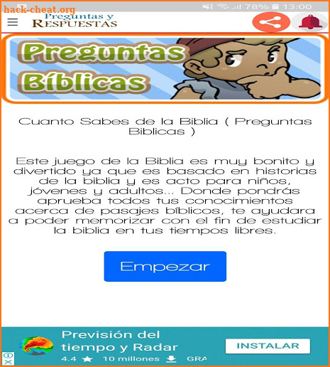 Preguntas Biblicas screenshot