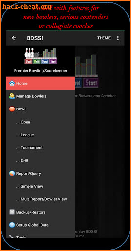 Premier Bowling Scorekeeper (BDSS!) Free Trial screenshot