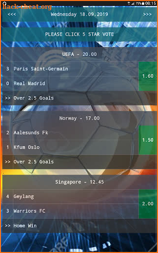 Premium VIP Betting Tips screenshot