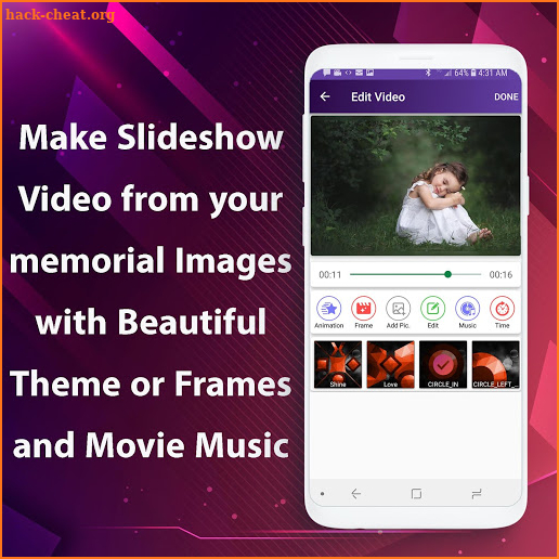 premo - photo video maker with music screenshot