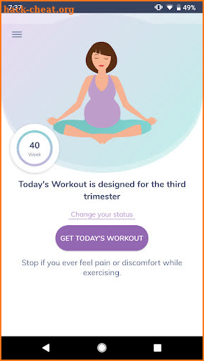 Prenatal Workout screenshot