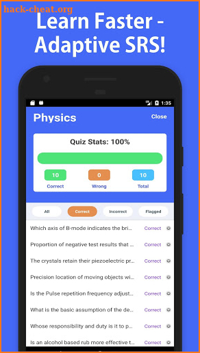 Prepry ARDMS SPI Ultrasound Physics Exam Prep screenshot