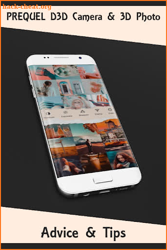 PREQUEL D3D Camera & 3D Photo Advice screenshot
