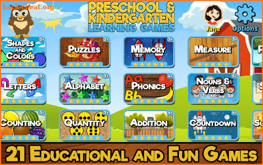 Preschool and Kindergarten Learning Games (SE) screenshot