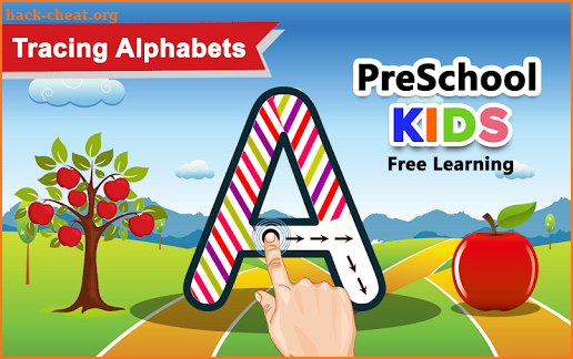 Preschool Kids ABC Tracing & Phonics Learning Game screenshot