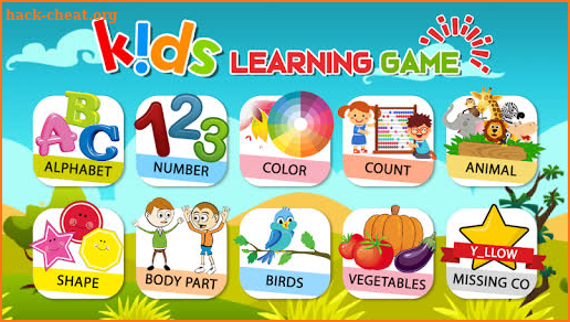 Preschool Learning - Kids ABC, Number, Color & Day screenshot