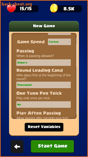 President Card Game screenshot