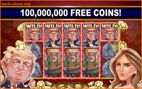 President Trump Free Slot Machines with Bonus Game screenshot