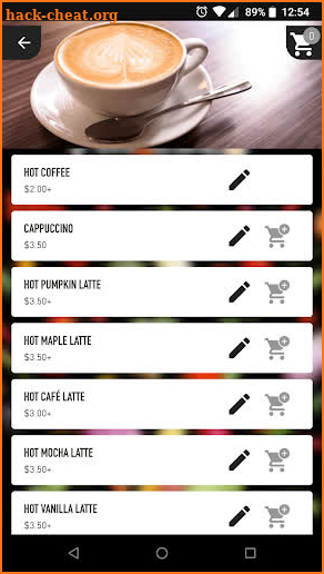 Pressed Cafe screenshot