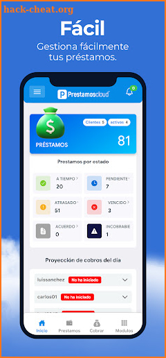 Préstamos CLOUD screenshot