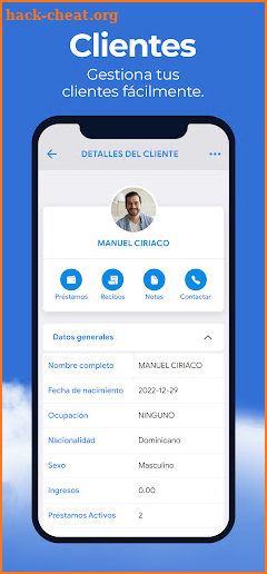 Préstamos CLOUD screenshot