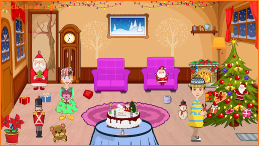 Pretend My Winter Vacation: City Home Decoration screenshot