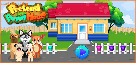 Pretend Pets Dollhouse Games screenshot