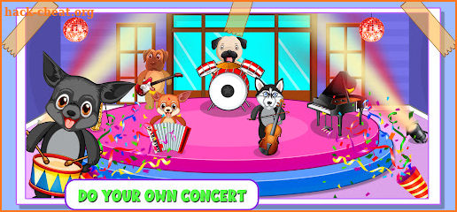 Pretend Pets Dollhouse Games screenshot