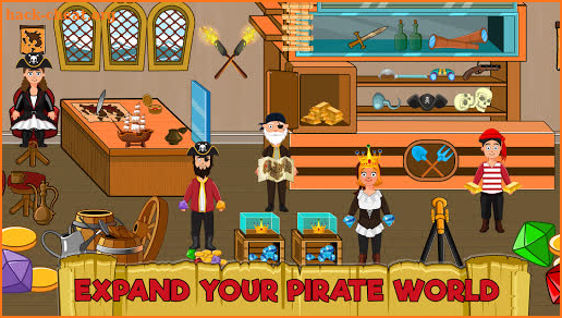 Pretend Pirate Town Life: Explore Sea Treasure screenshot