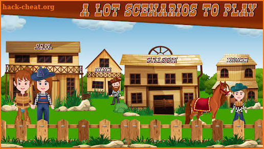 Pretend Play Cowboy World screenshot