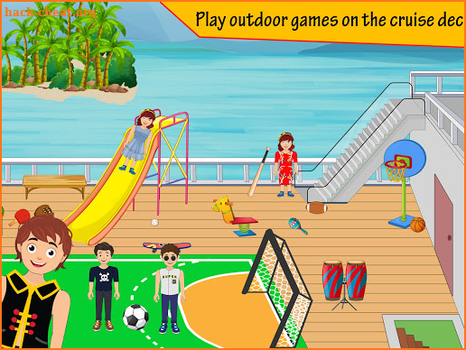 Pretend Play Cruise Trip: Town Fun Vacation Life screenshot