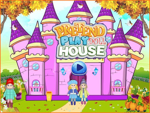 Pretend Play Doll House: Town Family Mansion Fun screenshot