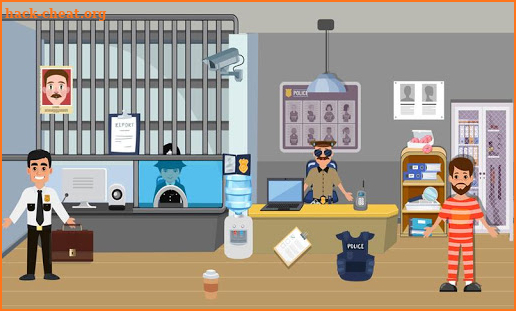 Pretend Play Police Officer Prison Escape Sim screenshot