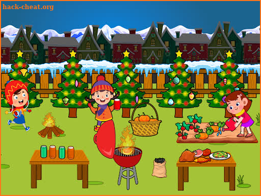 Pretend Play Winter Town Life screenshot