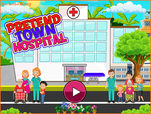 Pretend Town Hospital: City Doctor Life Game screenshot