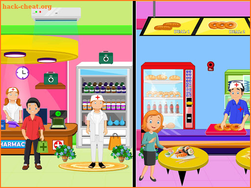 Pretend Town Hospital: City Doctor Life Game screenshot