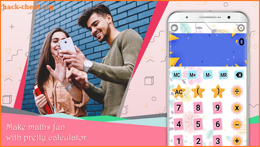 Pretty Calculator - Simplify Mathematics, Fun Math screenshot