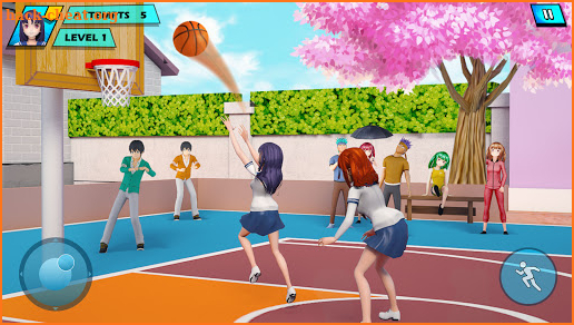 Pretty Girl Yandere Life: High School Anime Games screenshot